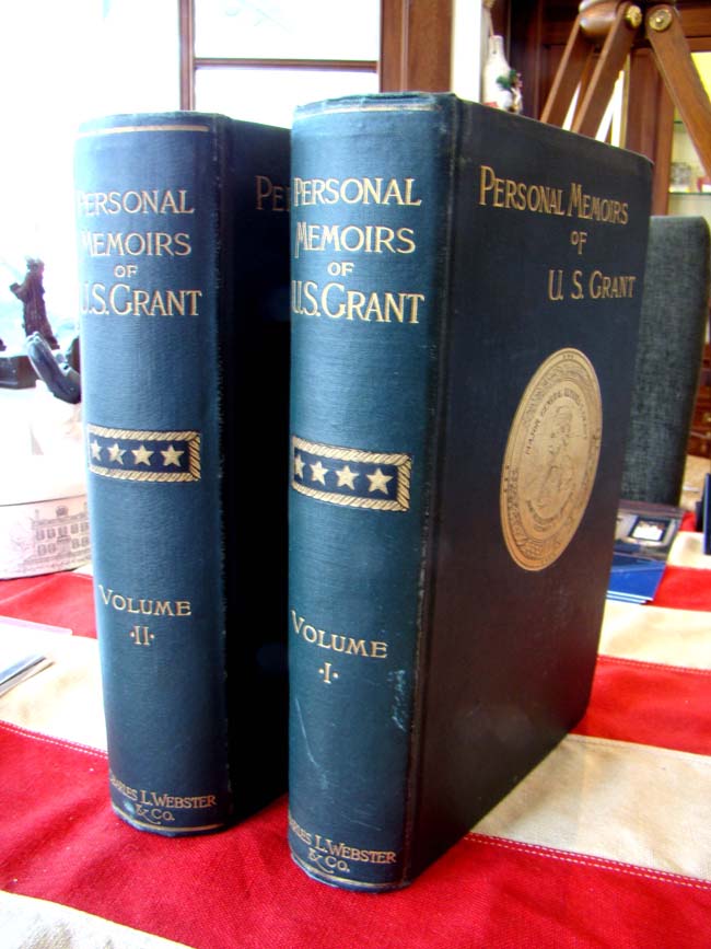 Personal Memoirs of U S Grant, first edition, published in 1885 — image 2